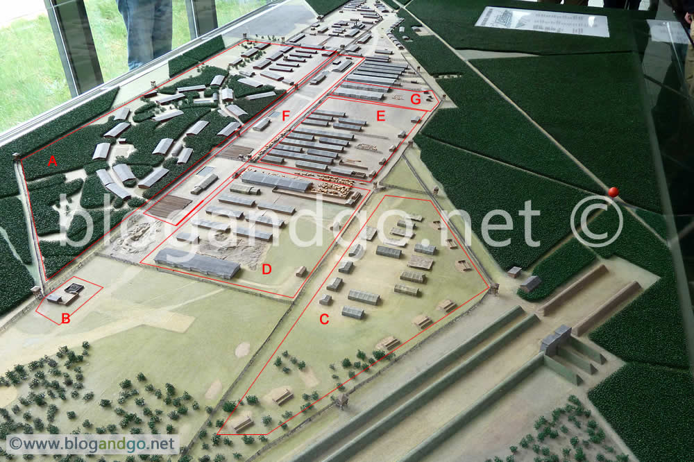 Belsen - Plan of the camp